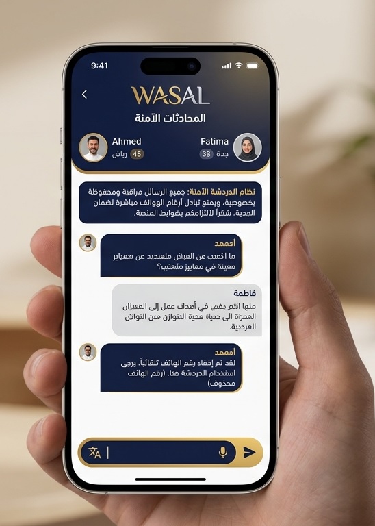 تطبيق وصال على آيفون